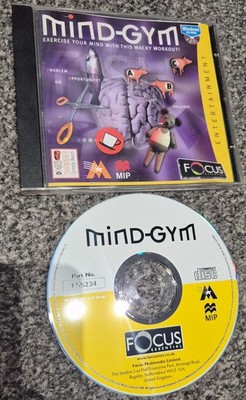 Mind-Gym (1996) - PC CD-ROM - Focus Essential Edition - Jewel Case