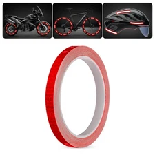 Reflective Safety Tape Self Adhesive pinstripe Sticker Strip Decal 26FT Roll 1CM