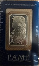 1 oz. Platinum Bar - PAMP Suisse - Certified - 999.5 Fine in Sealed Assay 3000.00 per troy oz