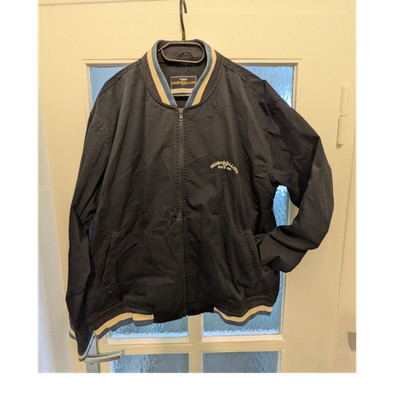Henri Lloyd Jacke Herren L Schwarz Polyester/Cotton Reißverschluss Stehkragen