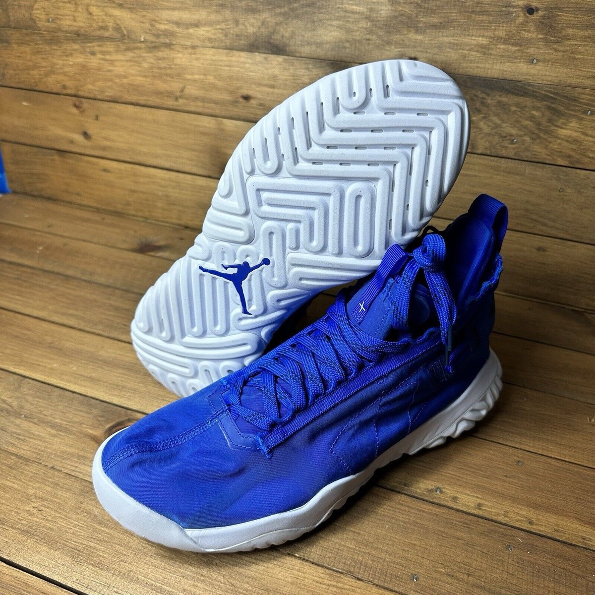 NEW Nike Jordan Proto-React Hyper Royal/Obsidian White Mens Sz 9.5 BV1654-401 NIKE JORDAN PROTO-REACT HYPER ROYAL/OBSIDIAN-WHITE SIZE  main image 4