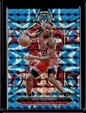 2023-24 Panini Mosaic #68 Ayo Dosunmu Reactive Blue
