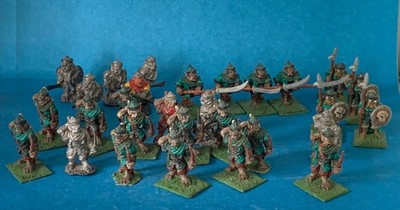 Citadel Fiend Factory Goblins - Mix aus 29 aus den Preslotta / Oldhammer Tagen.