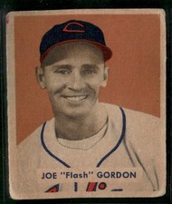 1949 Bowman #210 Joe "Flash" Gordon (low grade)