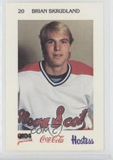 1983-84 Hostess Nova Scotia Voyagers (Vees) Police Brian Skrudland #11 0f6
