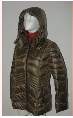 French Connection Leicht Parka + Kapuze Regenmantel Regen Mantel Jacke 44L