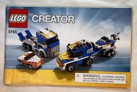 LEGO Creator Transport Truck 5765 3 in 1,  Missing 1 Piece 2011 (used)
