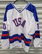 1980 Olympic USA Hockey Mark Johson Jersey Size XL