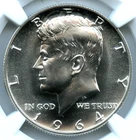 1964 Kennedy Half Dollar, NGC PF68