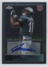 2009 Topps Chrome Rookie Auto Jeremy Maclin #TC160 RC
