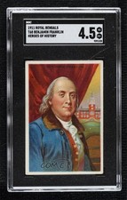 1911 ATC Heroes of History Royal Bengals Back Benjamin Franklin SGC 4.5 04le