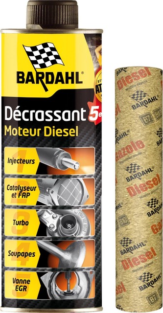 Décrassant moteur diesel 500ml Bardahl