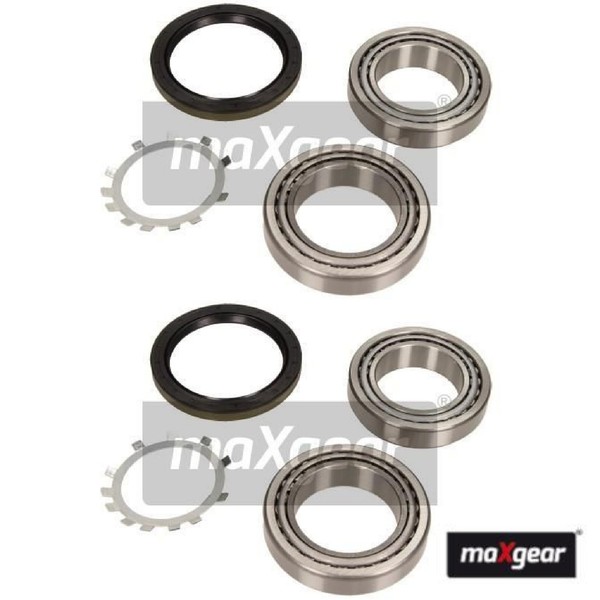 2X Radlagersatz Maxgear 33-0930 2 Radlager Satz Links Rechts Hinterachse-image