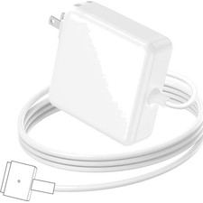 Mac Book Air Charger Replacement, 45W Power T-tip Magnetic DC Connector Adapt...