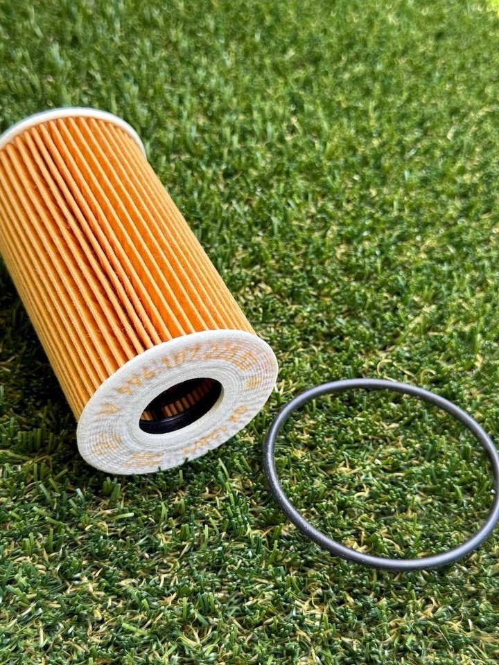 Nuevo filtro de aceite genuino Porsche con lavadora aplastante Boxster Cayman Carrera 97-08 Foto 3 de 4