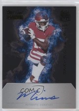 2023 Wild Card MATTE Rookie Heat Black - Blue Flames /10 Marvin Mims Auto s5q