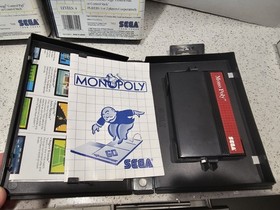 Sega Master System / Power Base, 12 Games, Cables, One Controller, One Joystick