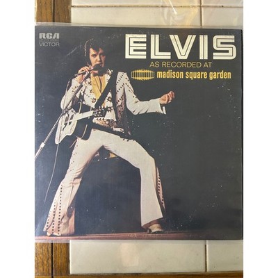 Elvis Presley Live At Madison Square Garden Vinyl Record Album RCA Victor LP