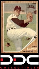 1962 Topps #161b Frank Baumann Chicago White Sox Very Good