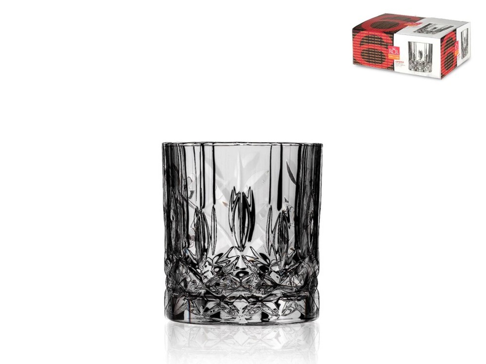 Opera Old Fashioned Tumbler Drinking Clear Glassware 8.57cm H 21cl Pack Of 12 - Image 4