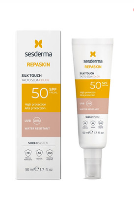 Sesderma repaskin silk touch tinted sunscreen color cream