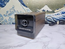Vintage Hunt Boston Model 17 Electric Pencil Sharpener USA Made Old School