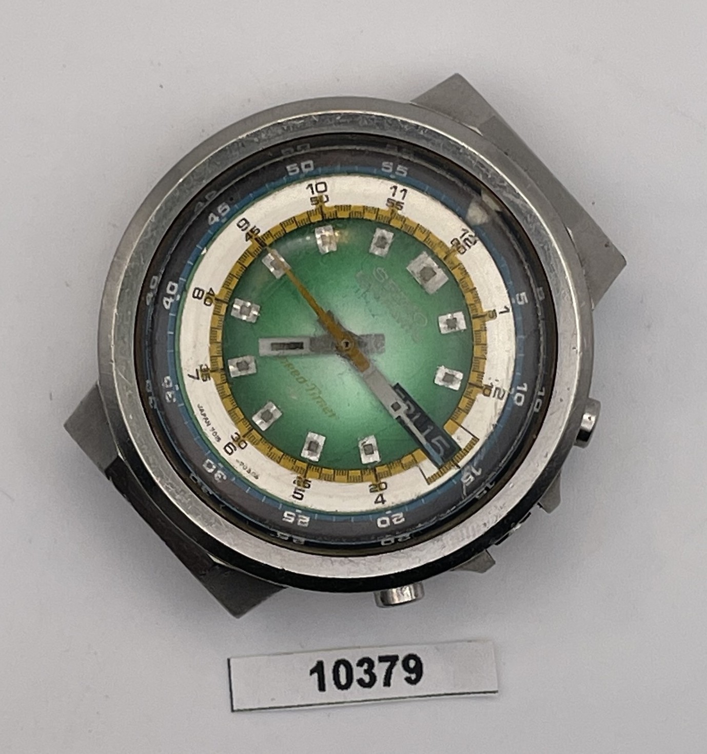 PROJECT TO FIX SEIKO 7015 7020 HULK SPEEDTIMER FLYBACK CHRONOGRAPH WATCH BV10379