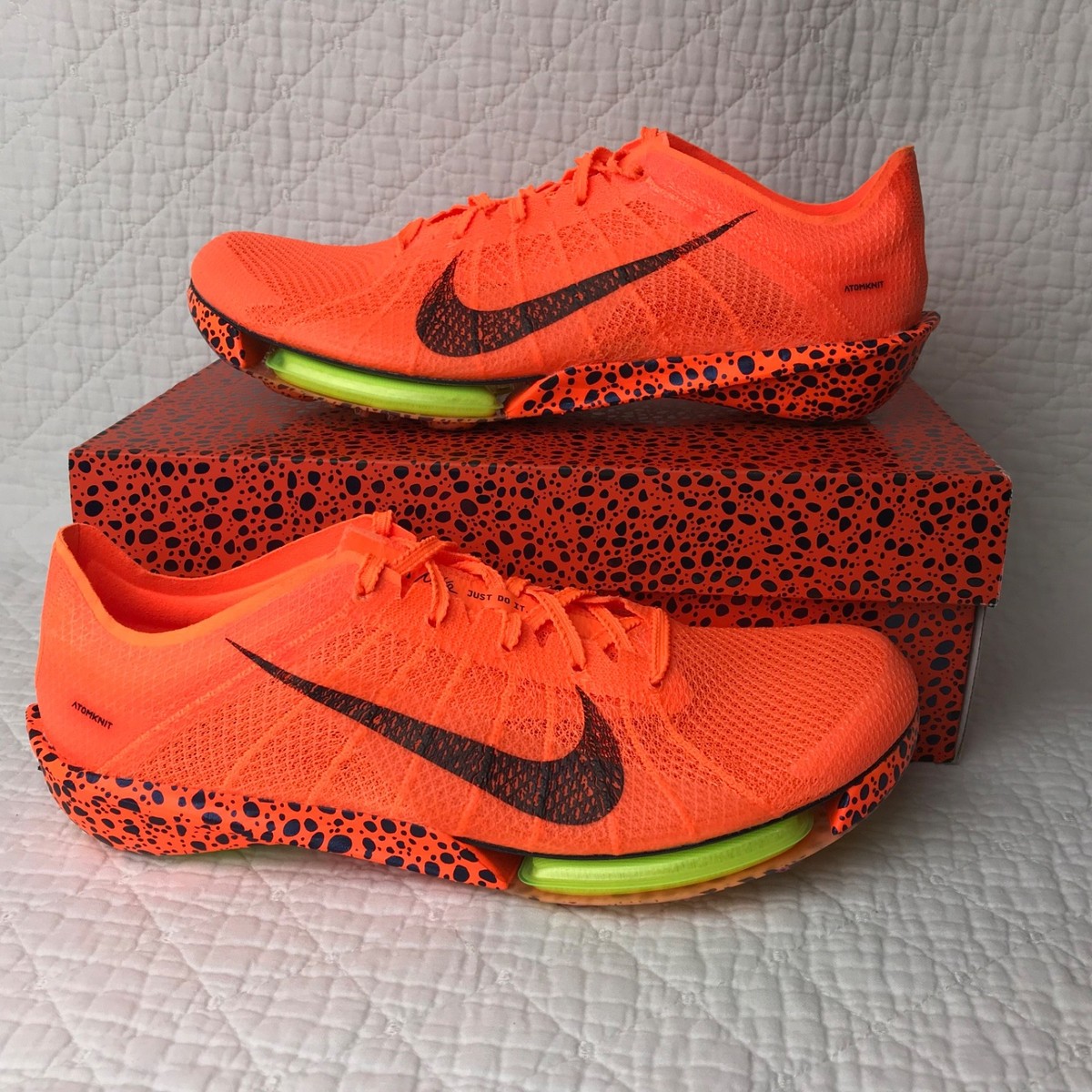 新品 AIR ZOOM VICTORY 2 OLY 27cm Nike Air Zoom Victory 2 OLY Track Spikes Shoes Men's SZ 9 Orange
