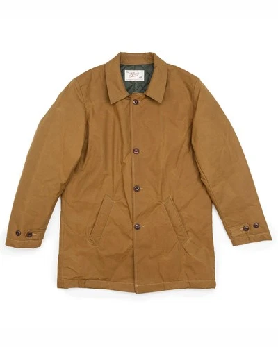 🔵 Bl’ker - Waxed Holmes Coat BLKMAI26-W5046 Brown Men's New FW26 video thumbnail