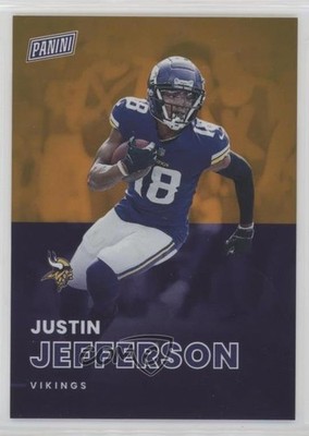 2022 Panini National Convention Orange 128/199 Justin Jefferson #18 0jr6