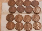 1927-D  Lincoln CENT WHEAT PENNIES LOT OF (16)  Fine To Very Fine Condition.