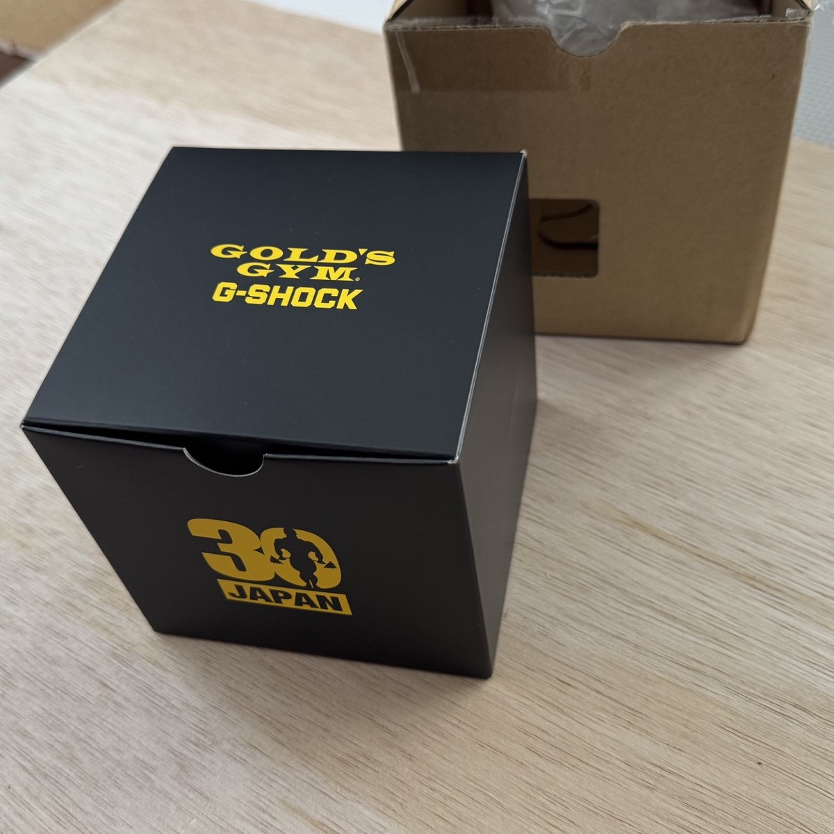 Casio G-SHOCK Gold's Gym Japan 30th Anniversary Model with Box for