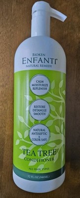 NEW Bioken Enfanti Tea Tree Conditioner 32oz Natural Remedy All Hair Types