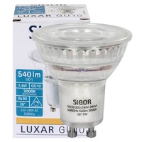 Led-Reflektorlampe GU10 Luxar Glas Dimmbar Reflektor Lampe Sigor SIG-5755201