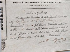 FOREIGN MINISTER GRAND.. OF TUSCANY, PRINCE OF CASIGLIANO, 14 RECEIPTS