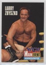 1995 CARDZ WCW Main Event Larry Zbyszko #50 0wd2