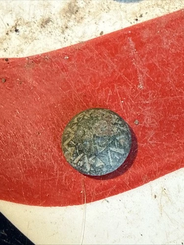 Dug Civil War 💥 🇺🇸 💣 Confederate Flower Button Cuff