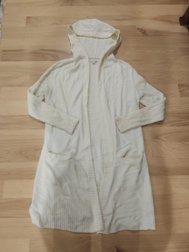 Barefoot Dreams Cardigan Sz M CozyChic Ultra Lite Cardi Cream Cozy