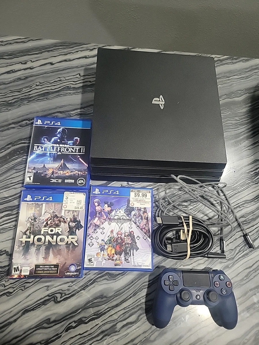 Sony PlayStation 4 Pro Black 1 TB Consoles for sale - eBay