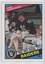 1984 Topps Todd Christensen #105 0w9o