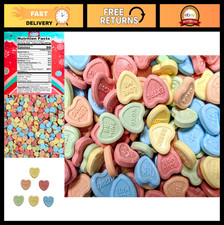 Valentine's Conversation Heart Candy - Sweet Love Hearts - 2 lb Heart-Shaped Tre
