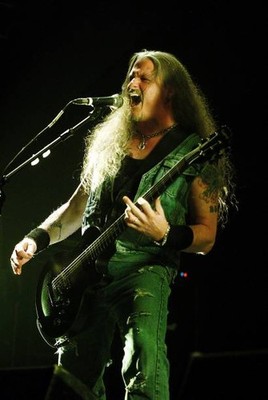 Jon Schaffer And Iced Earth Jon Schaffer Performing On Stage Old Music Photo 1