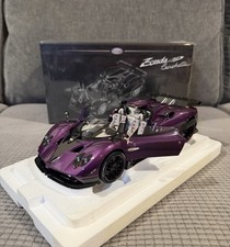 1/18 LCD Pagani ZONDA HP Barchetta Purple Carbon diecast model new 