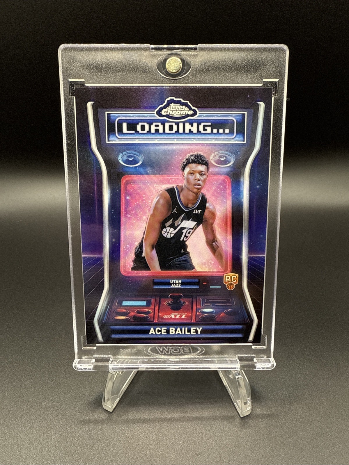 2025-26 Topps Chrome Basketball Ace Bailey LOADING Refractor SP 🔥 RC Jazz
