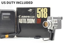    MINT w/ Case  Canon Auto Zoom 518 SV Super 8 8mm Movie Camera From JAPAN
