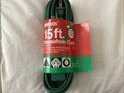 Woods 15ft. Household Extension Wire Cord   No 0870 Green — photo 1