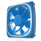 120mm Blue PC Case Fan Quiet Cooling 4-Pin Gaming Desktop Computer Cooling Fan