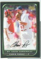 Chris Perez Los Angeles Dodgers 2008 Bowman Draft R/C
