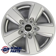 Mini R60 R61 Silver Wheel Alloy Rim 16" 6,5J ET:46 5 Star Air Spoke 140 9811729