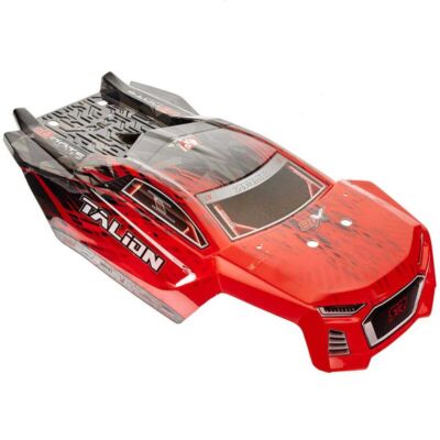 ARRMA AR406135 Karosserie Lackiert Rot Schwarz Talion 6S BLX